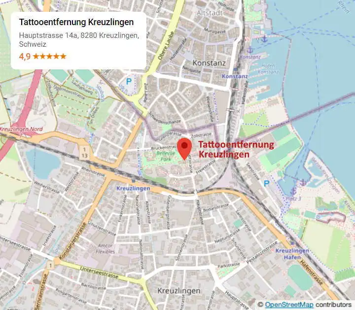 Anfahrt und Lage der Praxis in Kreuzlingen